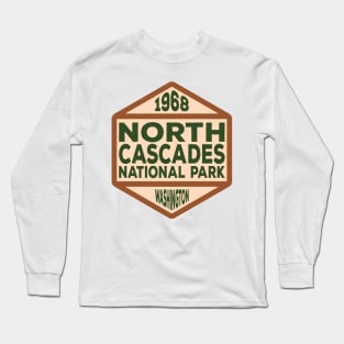 North Cascades National Park badge Long Sleeve T-Shirt